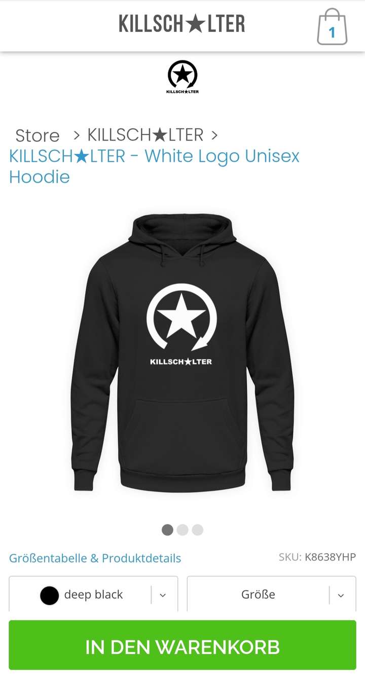 Vorschau Killschalter Shop Details