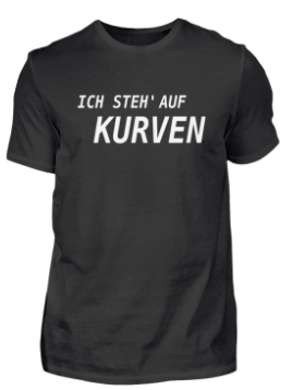 Ich steh auf Kurven T-Shirt