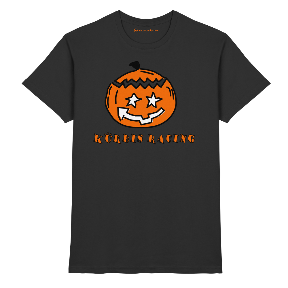 Kürbis Racing T-Shirt schwarz